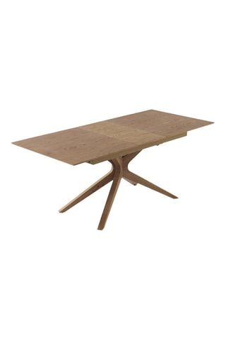 Table à manger extensible en chêne et frêne – 160/200 x 77 x 90 cm