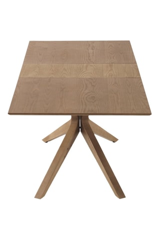 Table à manger extensible en chêne et frêne – 160/200 x 77 x 90 cm