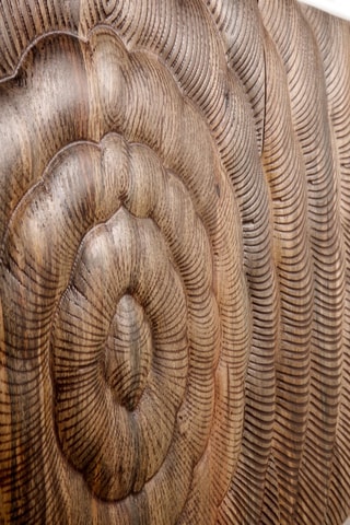 Aparador de 3 puertas de madera de mango - 160 x 38 x 75 cm