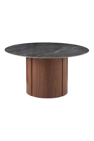 Table à manger en céramique - 140 x 75 x 140 cm