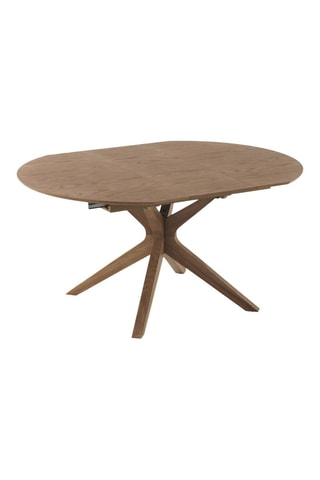 Table à manger extensible en chêne - 120/160 x 77 cm