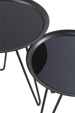 Mesa auxiliar Negro