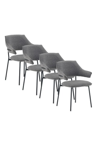 4 sillones - Gris