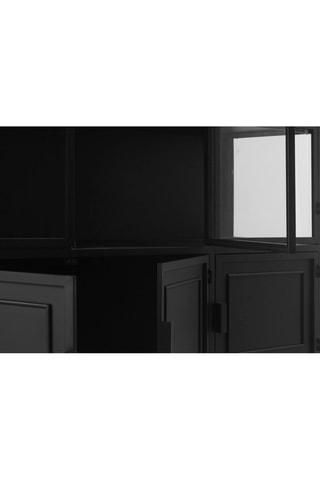 Vitrine 6 portes - 135 x 160 x 40 cm