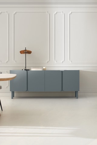 Aparador de 4 puertas - 180 x 42 x 75 cm