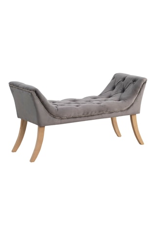 Banqueta acolchada - Gris