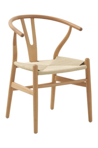 4 sillas - Natural y beige