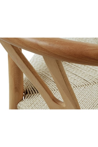 4 sillas - Natural y beige