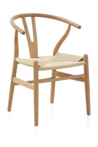 4 sillas - Natural y beige