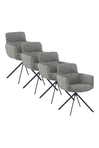 4 sillones - Gris