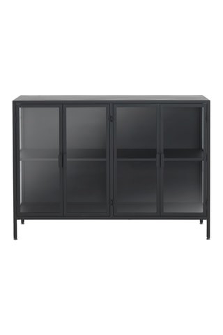 Aparador de 4 puertas - Negro