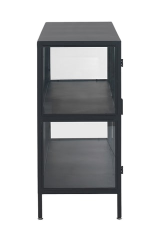 Aparador de 4 puertas - Negro
