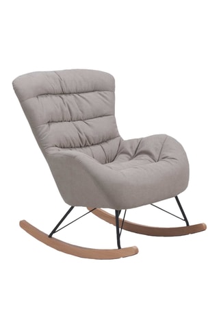 Sillón mecedor - Crema