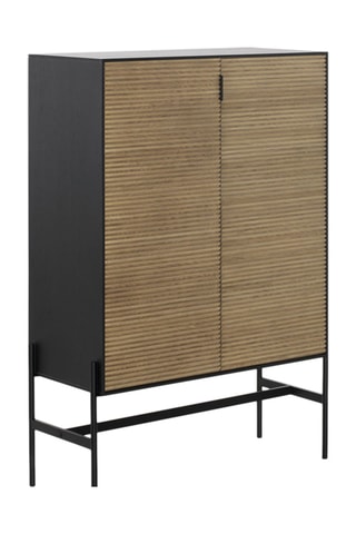 Mueble - Natural y negro