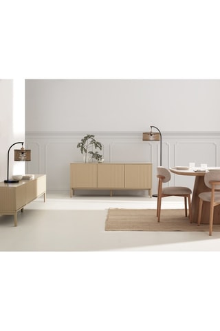 Mueble de TV de 4 puertas - 200 x 40 x 55 cm