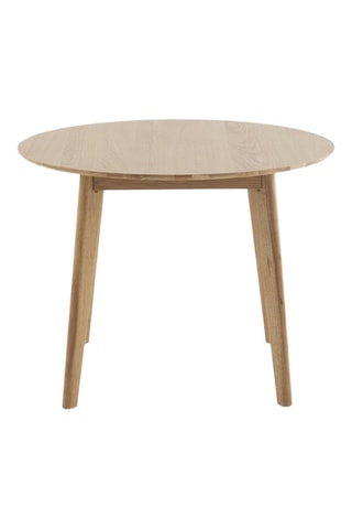Mesa de comedor de roble - 100 x 100 x 75 cm