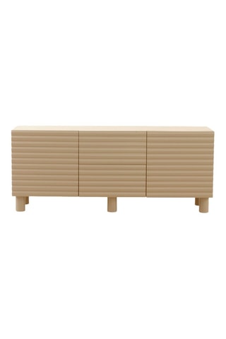 Aparador de 2 puertas y 2 cajones - 180 x 43 x 75 cm