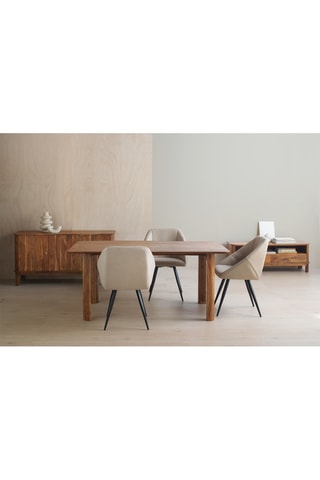 4 sillas - Beige