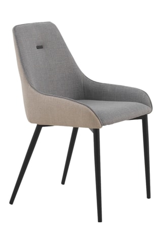 4 sillas - Beige y gris