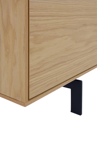 Meuble TV 2 portes - 180 x 40 x 50 cm