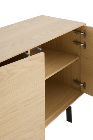 Buffet 2 portes - 120 x 40 x 76 cm