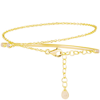 Pulseira - Latão dourado 