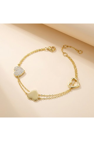 Pulseira - Latão dourado 