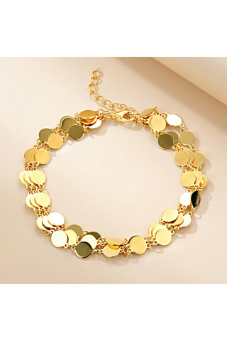 Pulseira - Latão dourado