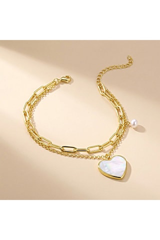 Pulseira - Latão dourado
