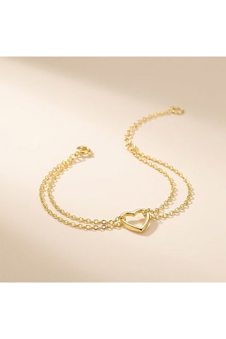 Pulseira folheada a ouro fino amarelo