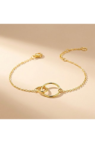 Pulseira - Latão dourado
