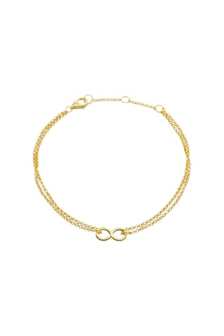 Pulseira folheada a ouro fino amarelo