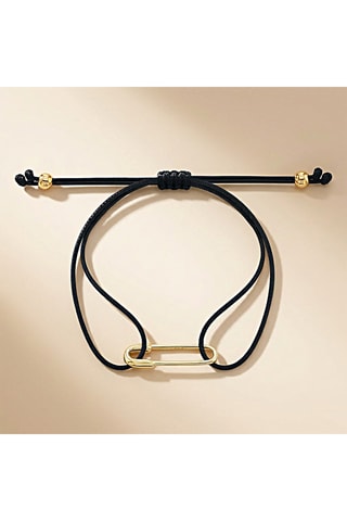 Pulseira - Preto e dourado