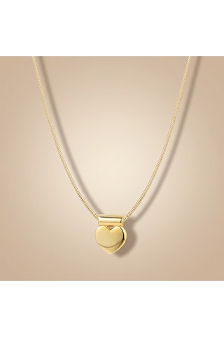 Colar folheado a ouro fino amarelo