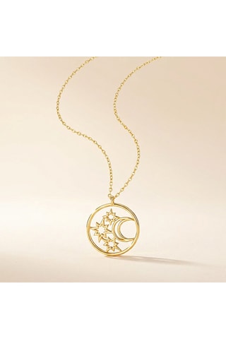 Colar folheado a ouro fino amarelo