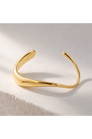 Pulseira rígida - Dourado