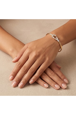 Pulseira rígida - Dourado