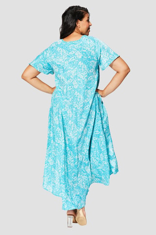 Robe - Blanc et bleu