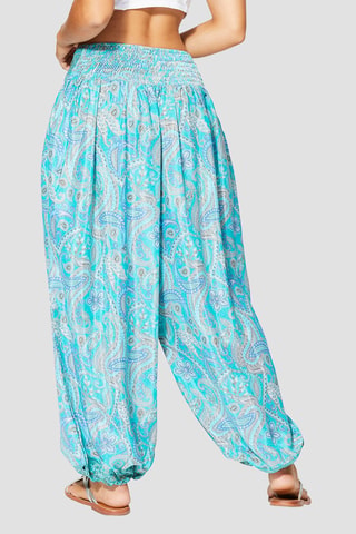 Pantalon - Blanc et bleu