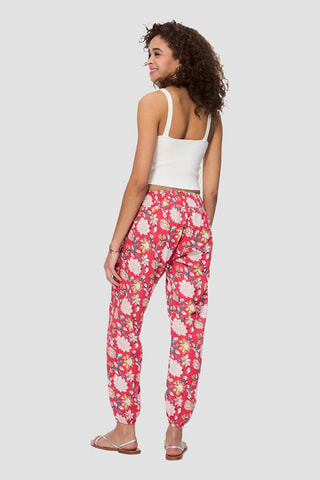 Pantalon - Blanc et rose