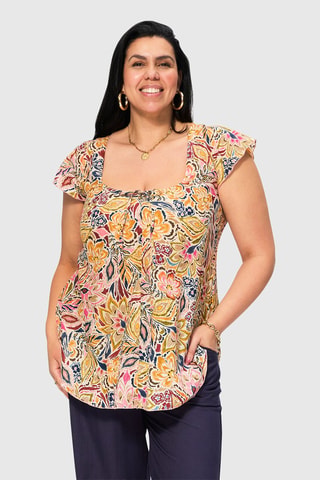 Blouse - Bleu