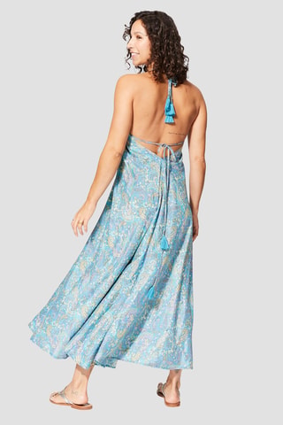 Robe - Bleu et gris