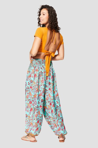 Pantalon - Rouge et orange