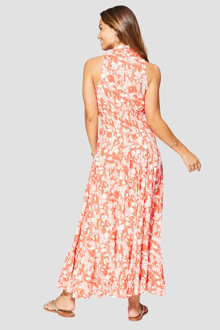 Robe longue - Orange