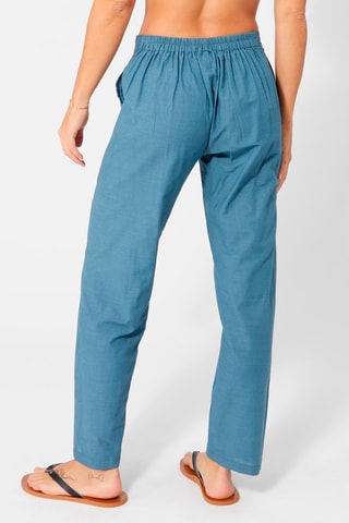 Pantalon droit - Bleu