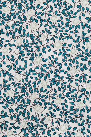 Pañuelo para bolsillo de traje - Crudo y turquesa