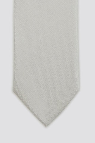 Corbata de seda - Gris claro