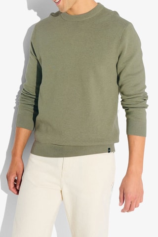 Jersey de algodón orgánico - Caqui