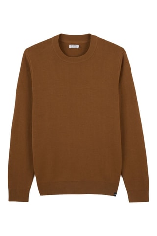 Jersey de algodón orgánico - Camel