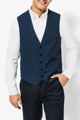 Chaleco de traje - Azul marino